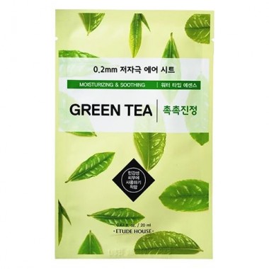 Маска тканевая с экстрактом зеленого чая, 20 мл — Therapy air mask green tea