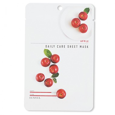 Набор тканевых масок для лица с экстрактом яблока, 22 г*3 шт — Apple Daily Care Sheet Mask