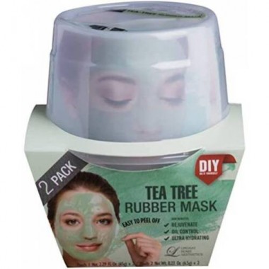 Маска альгинатная с маслом чайного дерева (пудра+активатор), 72 г*2 шт — Tea-tree rubber mask