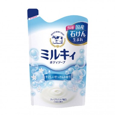 Мыло для тела молочное с ароматом белых цветов, 400 мл — Milky body soap