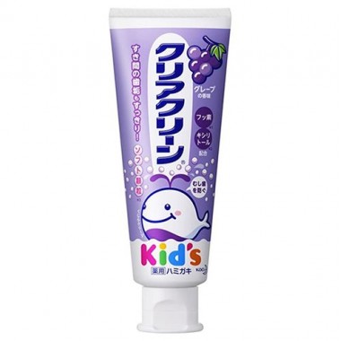 Зубная паста для детей с мягкими микрогранулами со вкусом винограда, 70 г — Clear clean grape