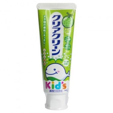Паста зубная с мягкими микрогранулами для детей со вкусом дыни, 70 г — Clear clean melon