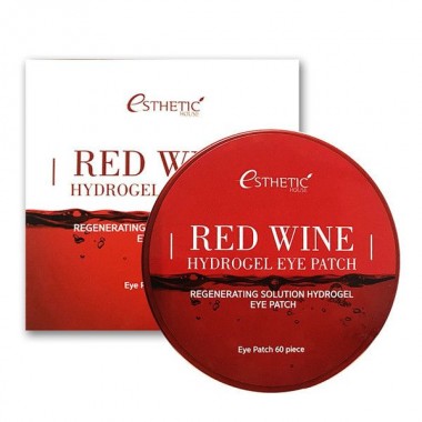 Патчи гидрогелевые с экстрактом красного вина, 60 шт — Red wine hydrogel eye patch