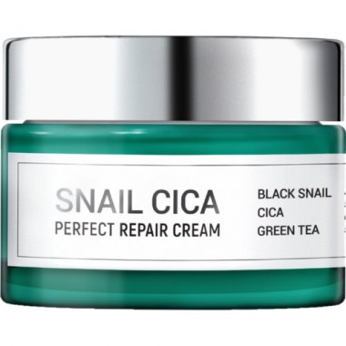 Крем для лица с муцином улитки и центеллы, 50 мл — Snail cica repair cream