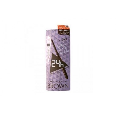 Подводка-карандаш водостойкая, коричневая, 15 г — Brow lash slim pencil liner, brown