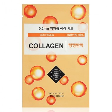 Маска для лица тканевая с колагеном, 20 мл — Therapy air mask collagen skin firming