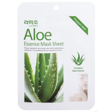 Маска с экстрактом алоэ, 21 г — Aloe essence mask sheet
