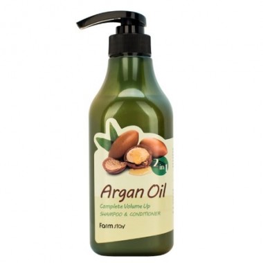 Шампунь-кондиционер с aргановым маслом, 530 мл — Argan Oil Complete Volume Up Shampoo & Conditioner