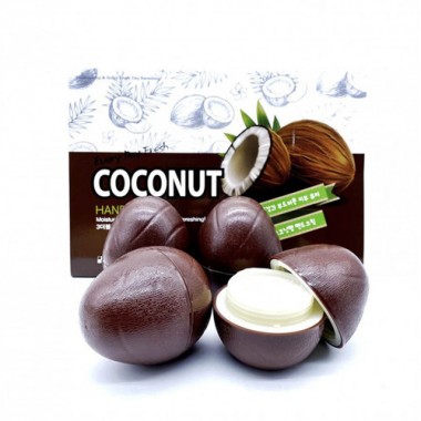 Набор кремов для рук с экстрактом кокоса, 30 г*6 шт — Coconut hand cream