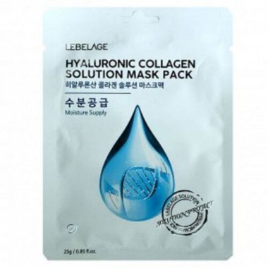 Маска тканевая с коллагеном, 25 г — Hyaluronic collagen solution mask pack