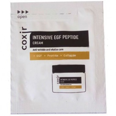 Крем с пептидами и EGF для регенерации кожи, 2 мл, пробник — Intensive EGF Peptide Cream pouch