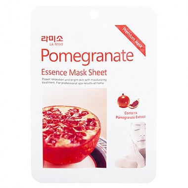 Маска с экстрактом граната, 21 г — Pomegranate essence mask sheet