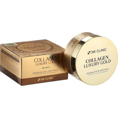 Патчи гидрогелевые с коллагеном и золотом, 60 шт — Collagen luxury gold hydrogel patch