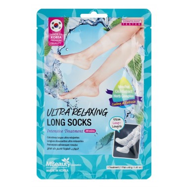 Ультрарасслабляющая маска-гольфы для интенсивного ухода за стопами, 1пара*40 г — Ultra Relaxing Long Socks