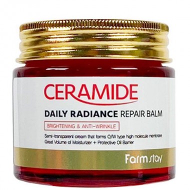Крем-бальзам увлажняющий с керамидами, 80 г — Ceramide Daily Radiance Repair Balm