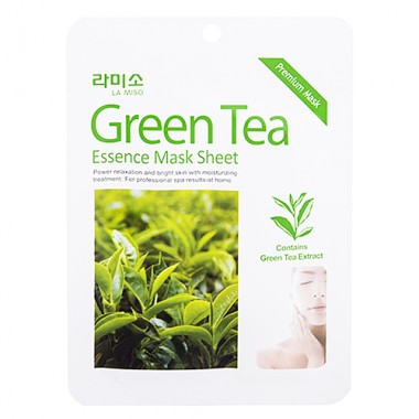 Маска с экстрактом зеленого чая, 21 г — Green tea essence mask sheet