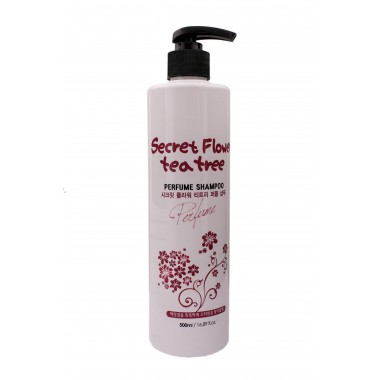 Шампунь для волос парфюмированный, 500 мл — Secret flower teatree perfume shampoo