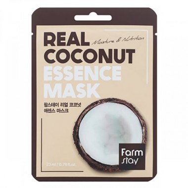 Набор тканевых масок для лица с экстрактом кокоса, 23 мл*3 шт — Coconut Essence Mask