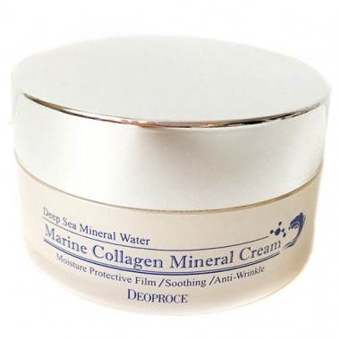 Крем омолаживающий с морским коллагеном, 100 г — Marine collagen mineral cream