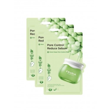 Себорегулирующая тканевая маска с зеленым виноградом — Green Grape Pore Control Mask