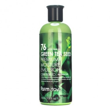 Эмульсия увлажняющая с семенами зеленого чая, 350 мл — Green Tea Seed Premium Moisture Emulsion