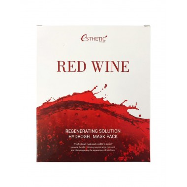 Маска гидрогелевая с экстрактом красного вина, 28 мл — Red wine regenerating solution