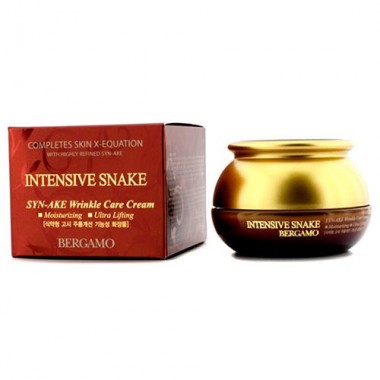 Крем антивозрастной с пептидом яда змеи, 50 г — Intensive snake syn-ake wrinkle care cream