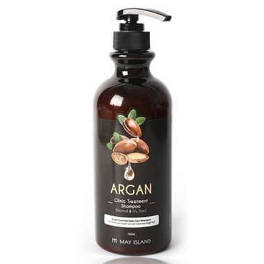 Шампунь для волос с маслом арганы, 750 мл — Argan clinic treatment shampoo
