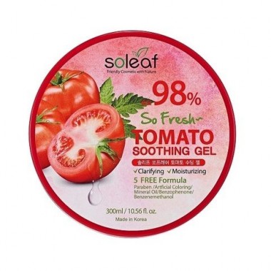 Гель с томатом успокаивающий, 300 мл — So fresh tomato soothing gel