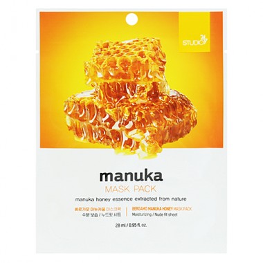 Тканевая маска для лица с экстрактом меда манука, 28 мл — Manuka Honey Mask Pack