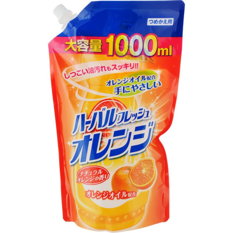 Mitsuei  для мытья посуды, овощей и фруктов с апельсином .