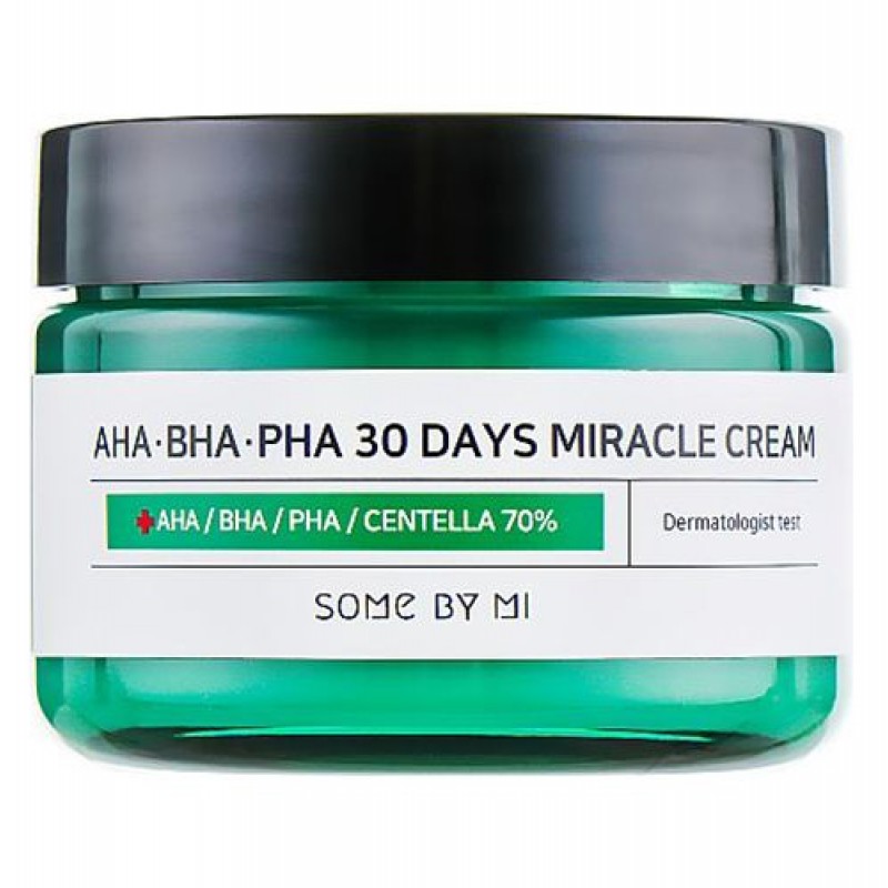 Some By Mi Крем с AHA/BHA/PHA кислотами для проблемной кожи, 60 г ...