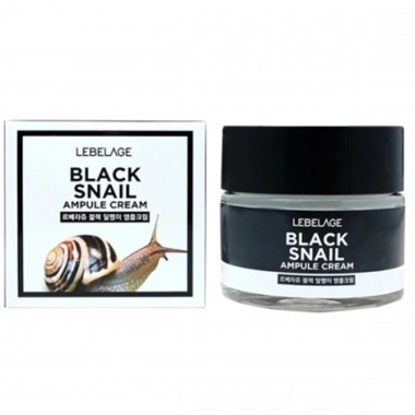Ампульный крем с муцином чёрной улитки, 70 мл — Black Snail Ampule Cream