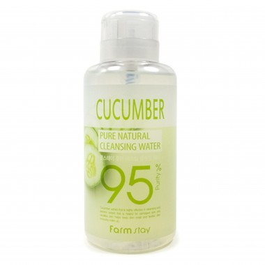 Очищающая вода с экстрактом огурца, 500 мл — Natural Cleansing Water Cucumber