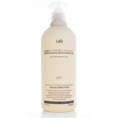 Шампунь с натуральными ингредиентами, 530 мл — HP6.0 Triplex natural shampoo