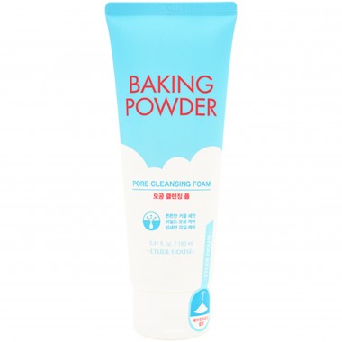 Etude Пенка очищающая - Baking powder pore cleansing foam, 160мл