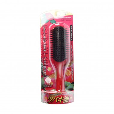 Щётка для укладки с маслом камелии японской, 1 шт — Tsubaki oil styling hair brush