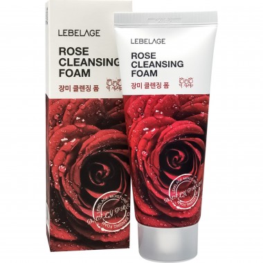 Пенка для умывания с экстрактом розы, 100 мл — Rose Cleansing Foam