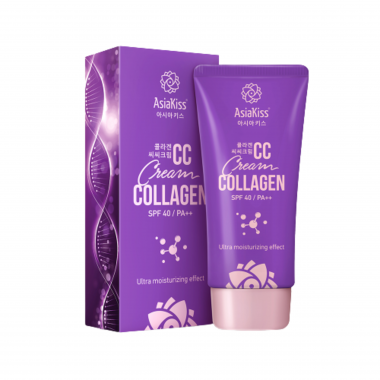 AsiaKiss Крем CC с коллагеном – Collagen CC cream, 60мл