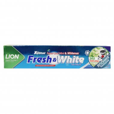 Отбеливающая зубная паста, супер прохладная мята, 160 г — Whitening Toothpaste, Super Cool Mint