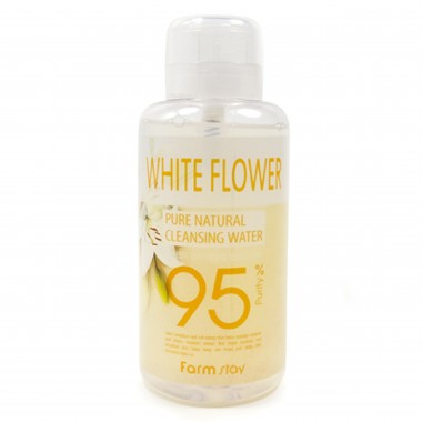 Очищающая вода с экстрактом белых цветов, 500 мл — Natural Cleansing Water White Flower