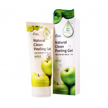 Ekel Пилинг-скатка с экстрактом зеленого яблока - Apple natural clean peeling gel, 180мл