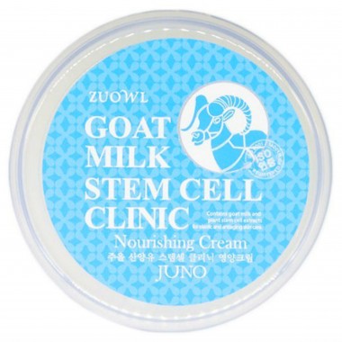 Крем для лица с экстрактом козьего молока, 50 мл — Zuowl goat milk stem cell clinic nourishing Cream