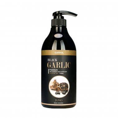 Шампунь-кондиционер против выпадения волос с чёрным чесноком, 750 мл — Gawol Black Garlic Premium Hair Shampoo