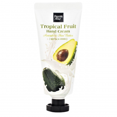 Крем для рук Тропические фрукты с авокадо и маслом ши, 50 мл — Tropical Fruit Hand Cream Avocado