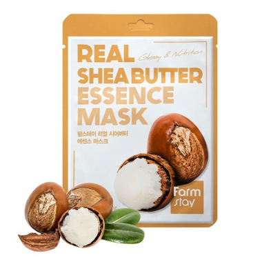 Маска тканевая для лица с маслом ши, 23 мл — Shea Butter Essence Mask