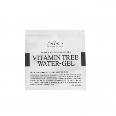 I'm From Гель для лица витаминный - Vitamin tree water gel, 3г (пробник)