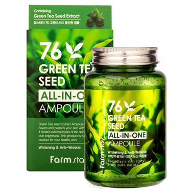 Многофункциональная ампульная сыворотка с зеленым чаем, 250 мл — 76 Green Tea All-In-One Ampoule
