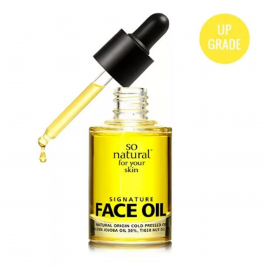 Масло для лица натуральное, 30 мл — Signature face oil