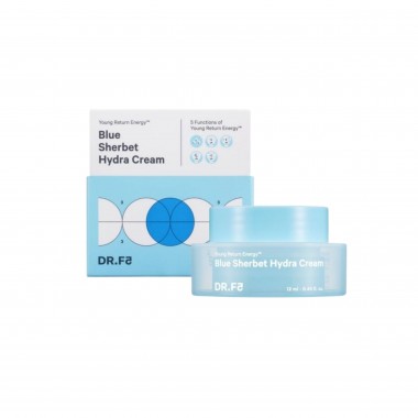 DR.F5 Крем-щербет для интенсивного увлажнения «мини» - Blue sherbet hydra cream, 12мл